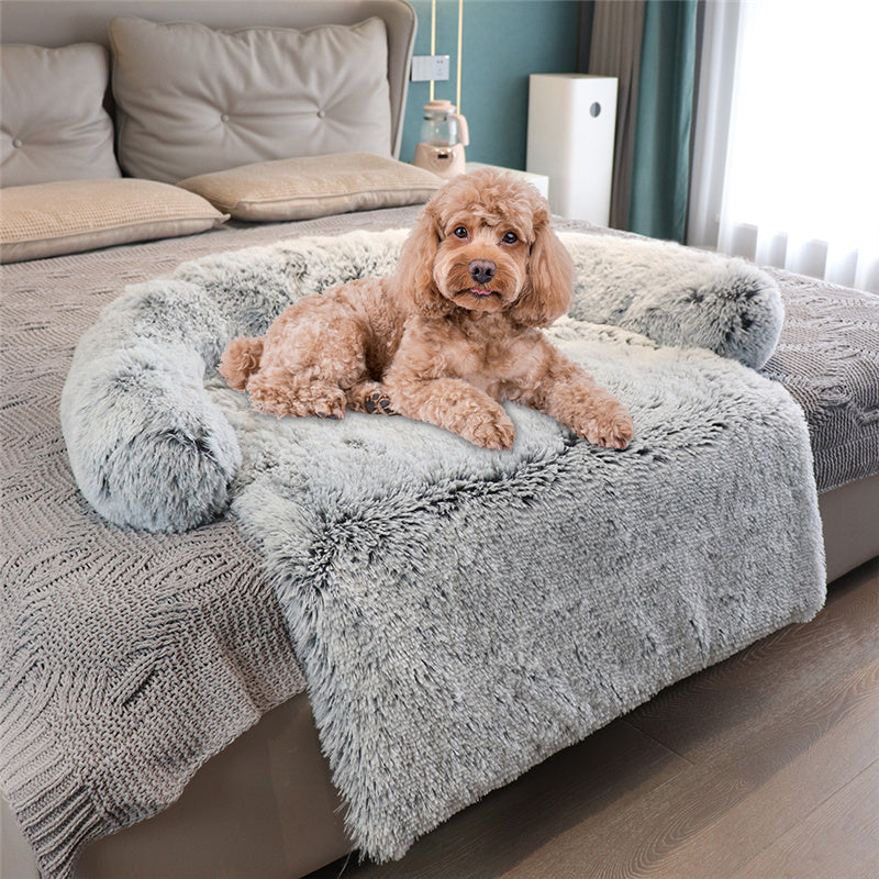 Fluffy Couch Cover for Dogs and Cats